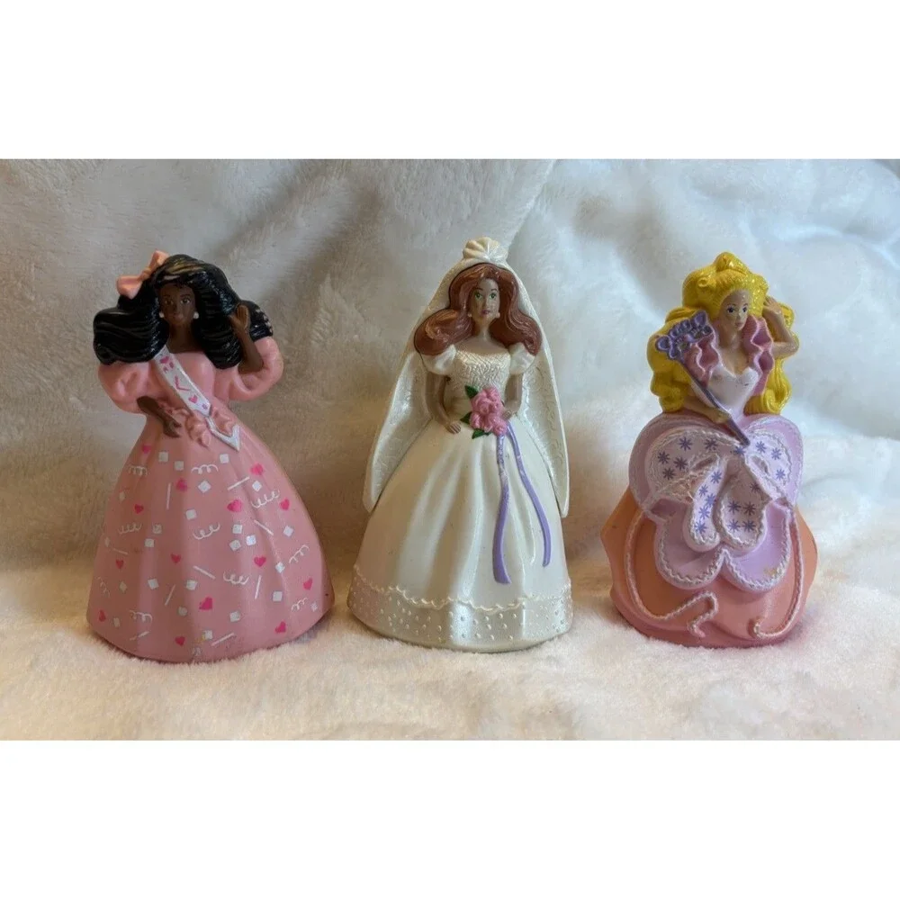Vintage 1991 McDonald’s Barbie Toy Lot Of 3